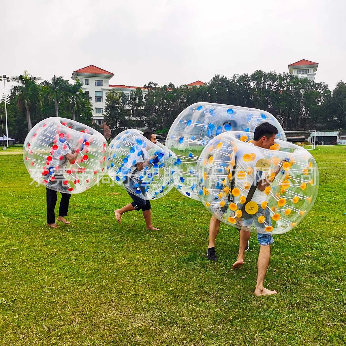 Zorb Balls Bubble Balls for Adults, Body Bumper Balls, Sports Games, Fitness Balls, Parent-Child Fighting Balls, 100cm