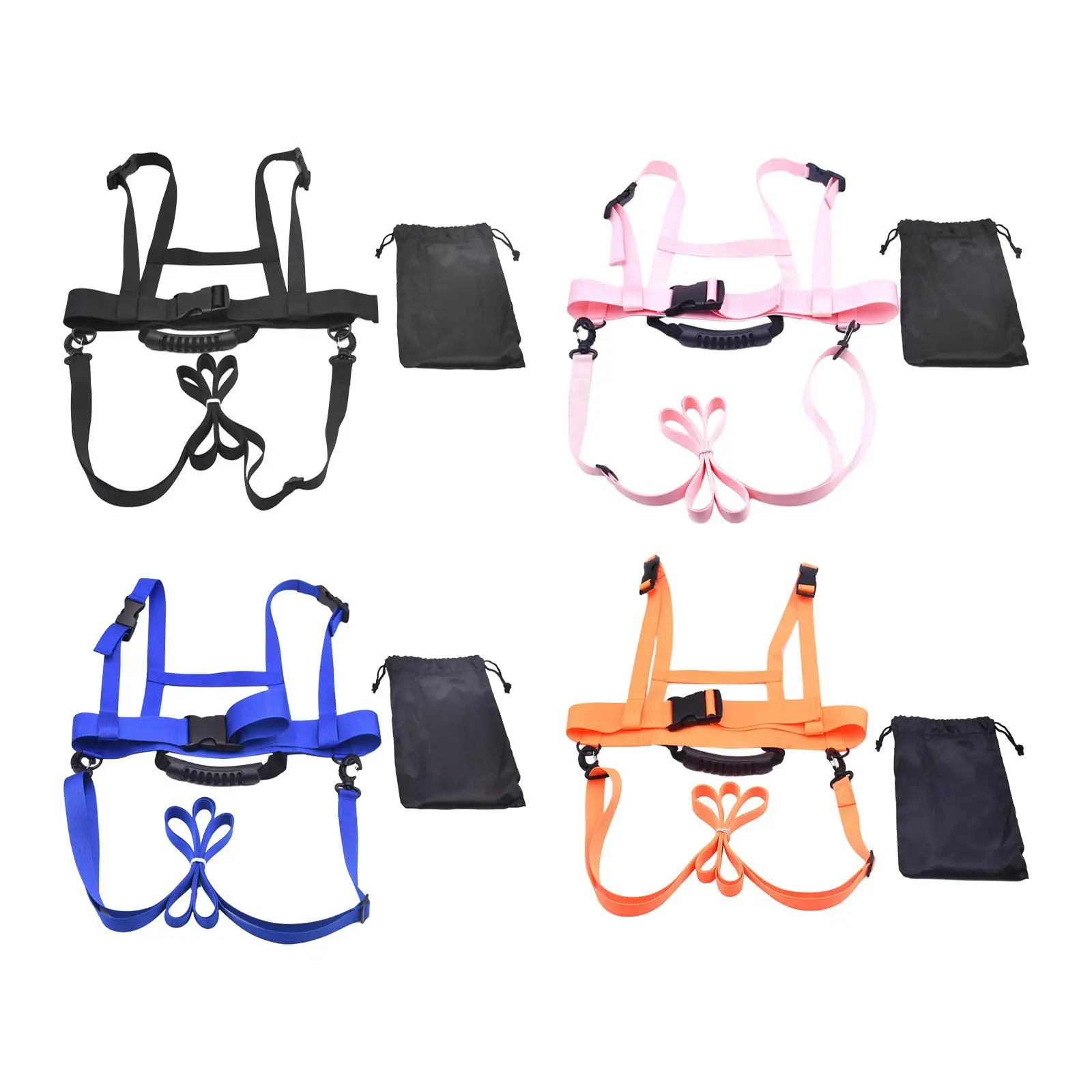 

Kids Ski and Snowboard Harness Ski Halter Learn to Ski Safely Ski Traction Rope Snowboard Training Harness for Speed Control