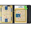 Professional Basketball Coach Tactical Reusable Double-Sided Layout Board Waterproof Leather Cover Magnetic Plate for Games 4