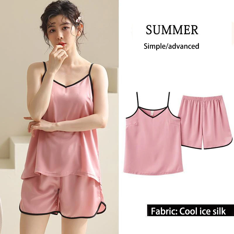 Рисунок 4 - Новая пижама из ледяного шелка с лямкой на шее