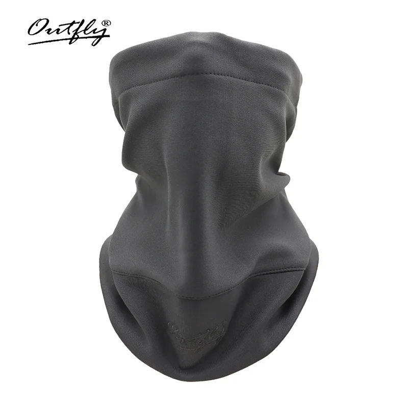Men's Thermal Scarf Cycling Warm Windproof Face Mask Winter Outdoor Cold Protection Neck Unisex Adjustable Stretch Beanie