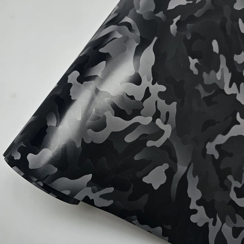 Cosmic Hex Black Carbon Fiber Vinyl Wrap for Vehicle Interior & Exterior