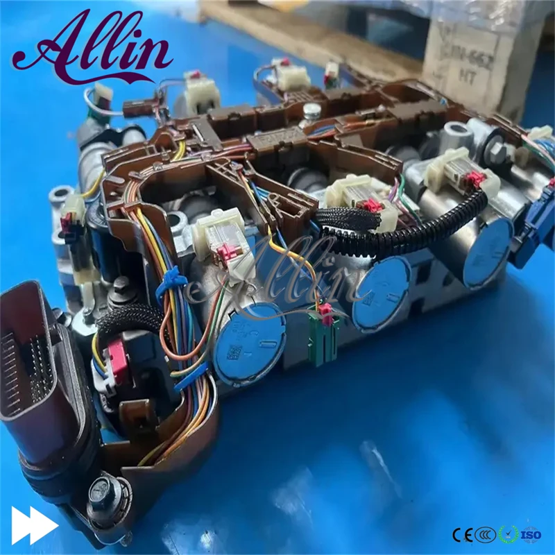 8F24 8F35 8-Speed Automatic Transmission Valve Body With Solenoids With Wiring Harness For Ford Auto Parts