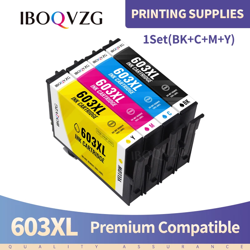 Iboqvzg T603 For Epson 603xl T603xl E603xl Compatible Ink Cartridge