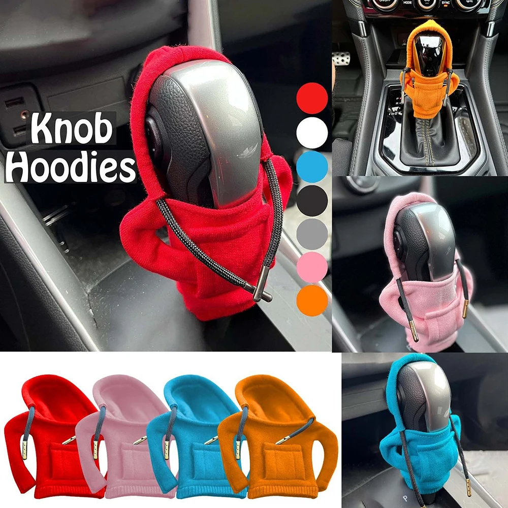 FashionHoodiesCarGearShiftKnobCoverManualHandleGearShift