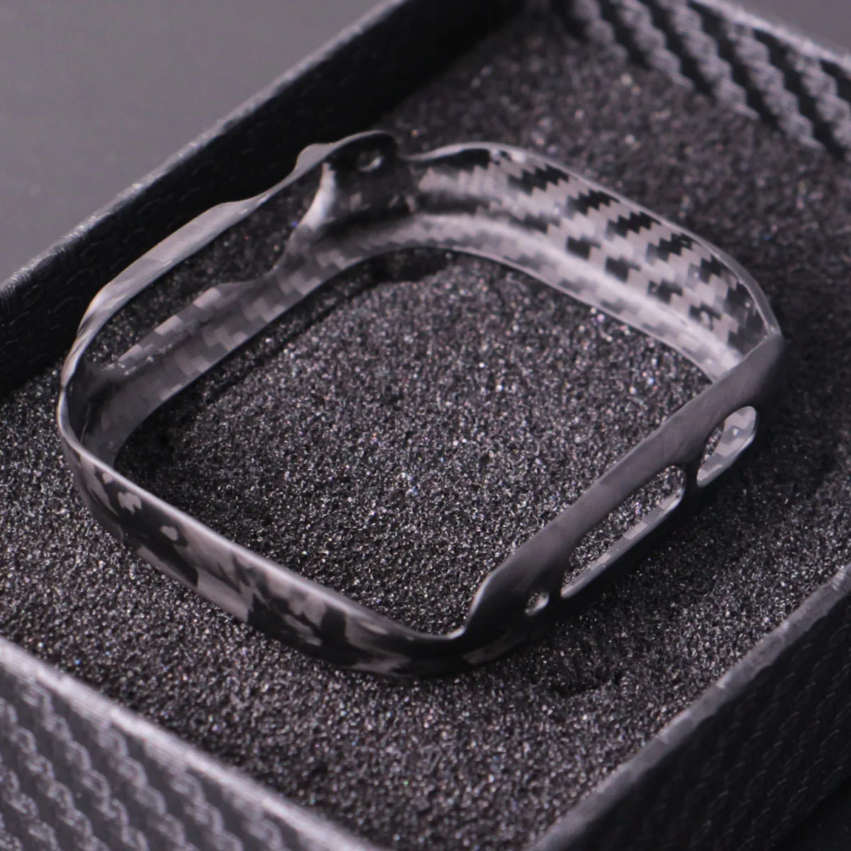 Matte Glossy Genuine Carbon Fiber Shockproof Slim Bumper Frame Case