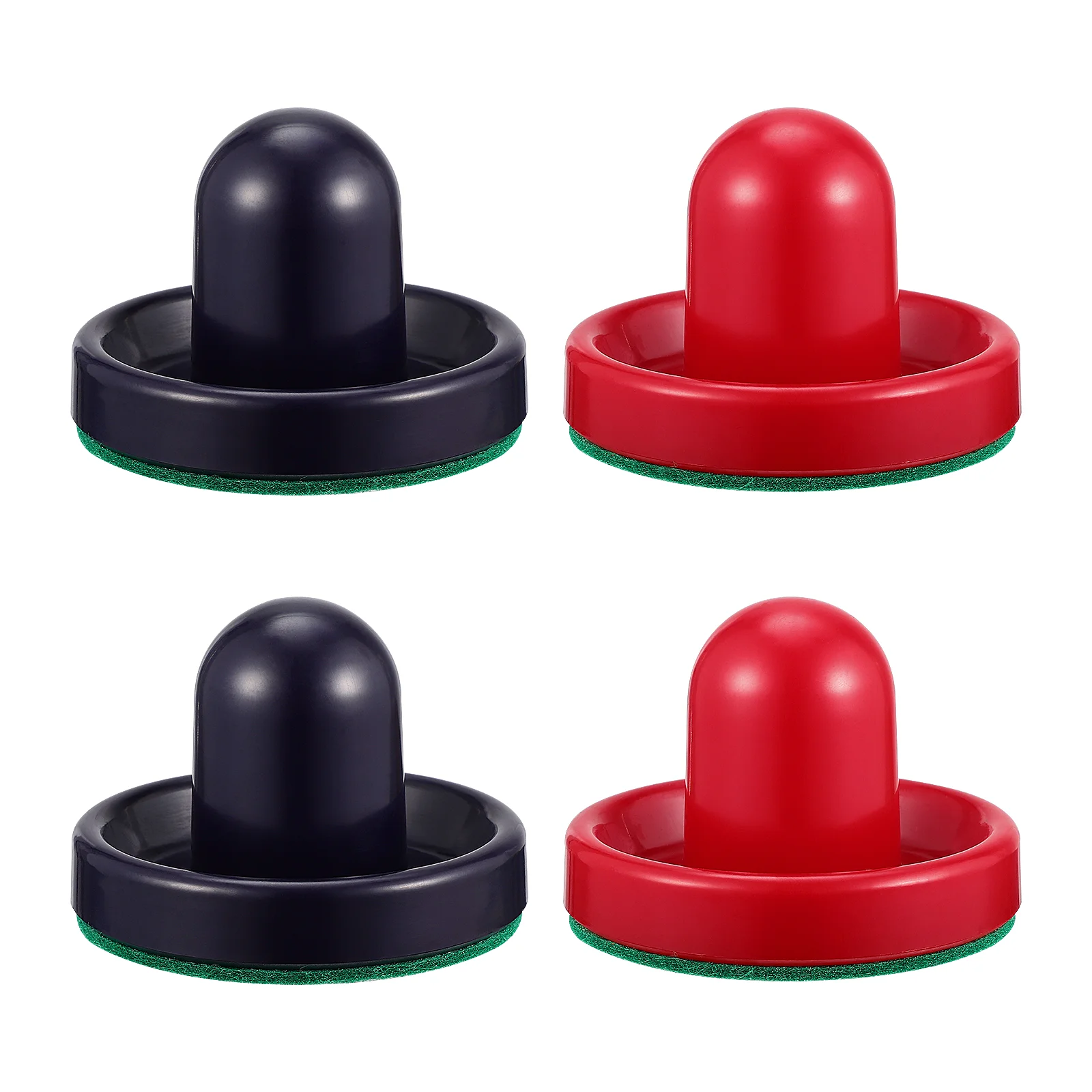 

Air Hockey Pushers and Pucks Table Air Hockey Pucks Set Goal Handles Pushers Replacement Accessories, 16pcs