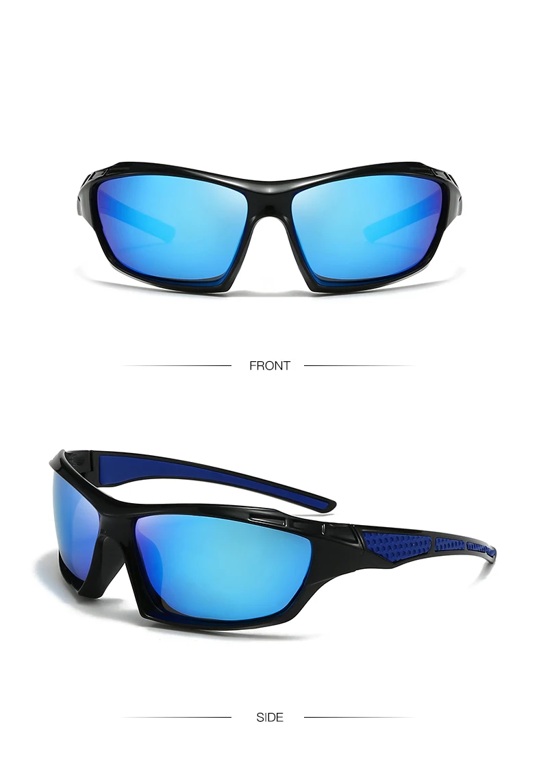 Polarisierte, winddichte, farbwechselnde Sport-Sonnenbrille für Herren und Damen, Spritzwassergeschützte Bergsteiger-Outdoor-Brille 3253 – Detail 14