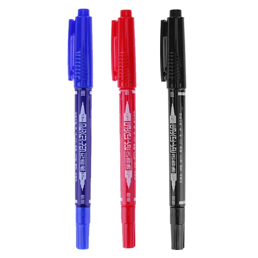 Waterproof Oil Marker Pen 0.7mm 1.5mm Permanent Drawing Pen