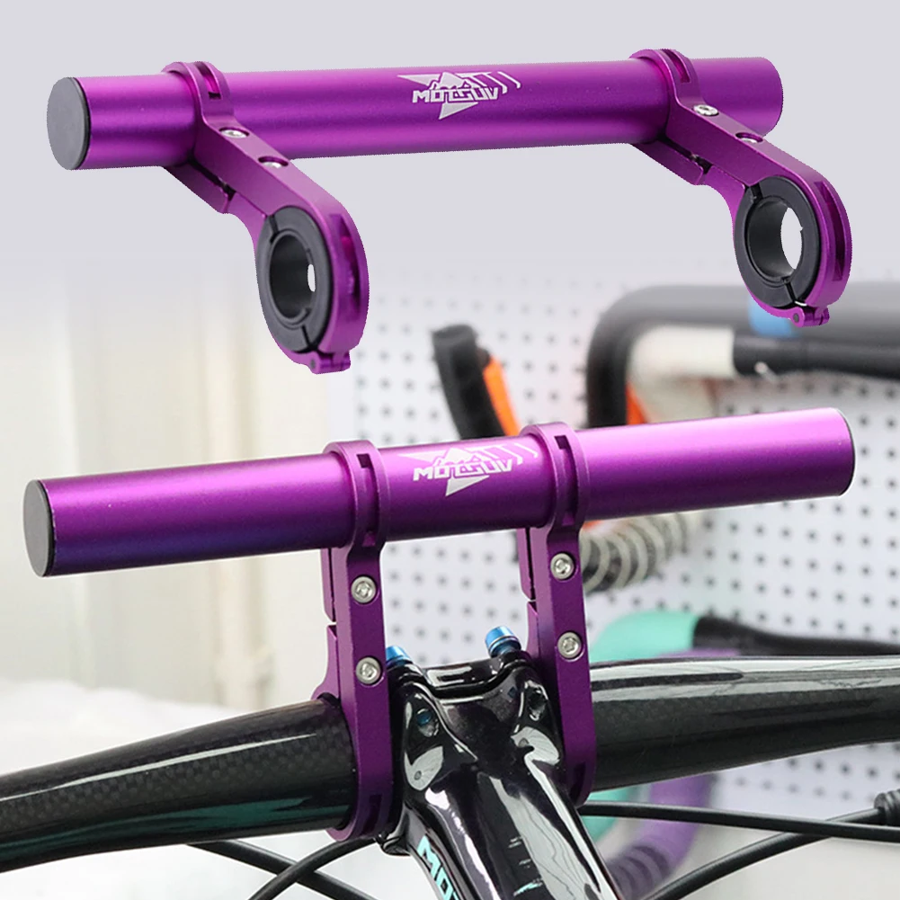Handlebar Extension Bracket Space-saving Handlebar Mount Bicycle Extender Bracket for Bike Light Phone Code for Mtb bicycle accessories bicycle handlebar bicycle handlebar extender bicycle handlebar extension bicycle bracket