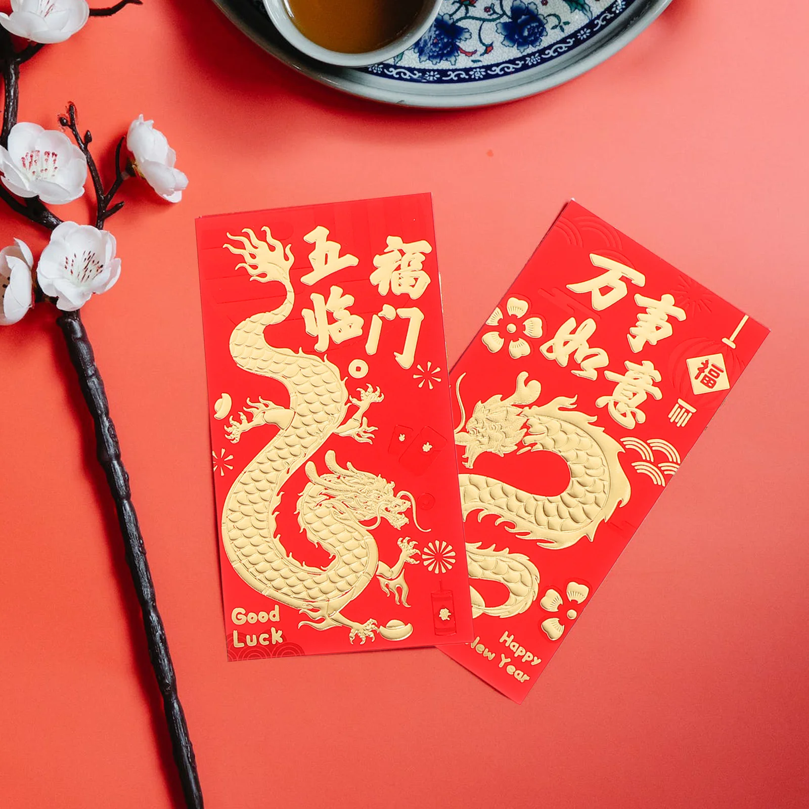 

New Year Red Envelopes Lucky Money Bless Red Pockets Year Chinese Spring New Year Wedding Ceremony Decorations