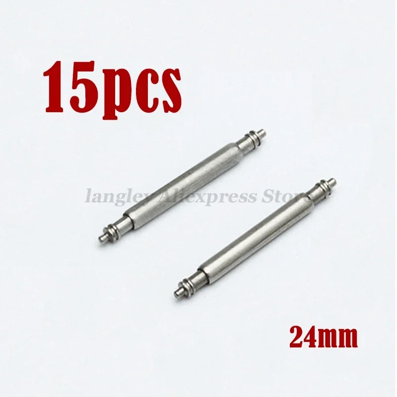 Stainless Steel Spring Bar Watch Band Pins - Durable 2.0mm Diameter Link Rods (16mm, 20mm, 22mm Widths)