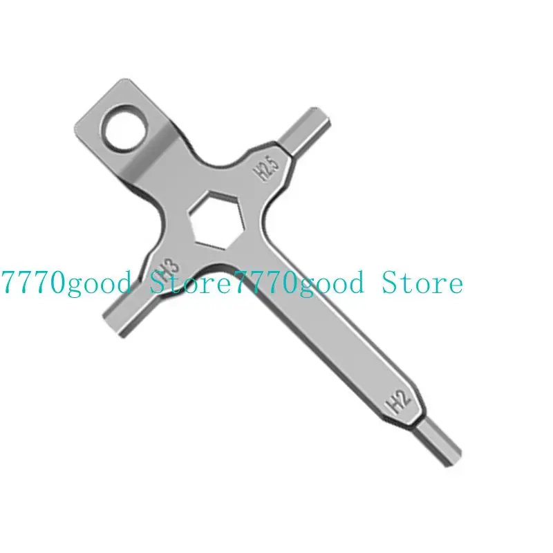 Kamera-Reparatur-Werkzeug, Sechskant-Inbusschlüssel, 3 mm, 4 mm, 3/16 Schlitzschlüssel, Schraubenschlüssel, Schraubendreher, Fotografen, Stahlzubehör – Detail 1