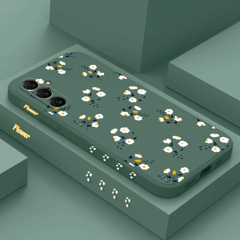Stunning Flower Silicone Phone Case Cover
