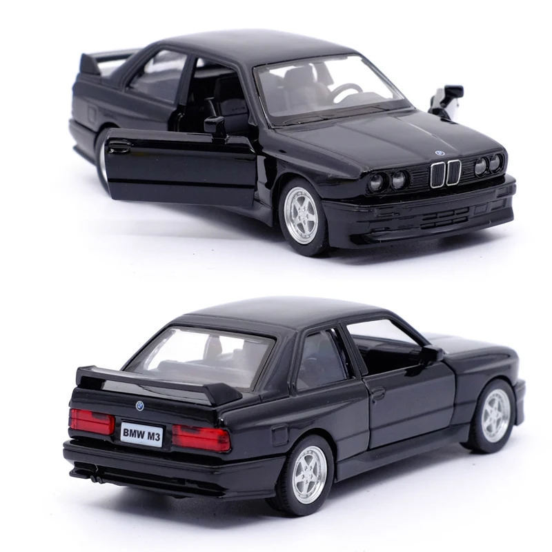 RMZ CITY 1:36 1987 Bmw M3 Vintage Car Alloy Diecast Car Model Toy
