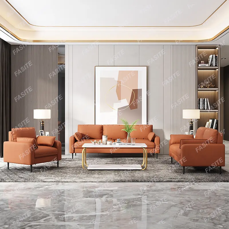

Scratch Protector Sofa Relax 3 Seater Brown Classic Sofa Armchair Lounge European Design Divano Living Room Furniture TY100YH