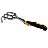 Aluminum Alloy Garden Rake Gardening Tool Durable Three Claw Loosening Soil Three Tooth Rake Digging Tool for Removing Weeds 1
