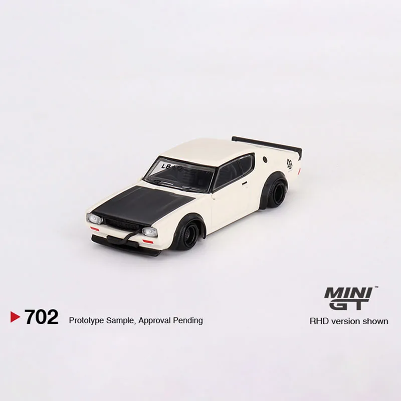 

Модель автомобиля из литья под давлением MINIGT 1:64 702 Skyline Kenmeri LB