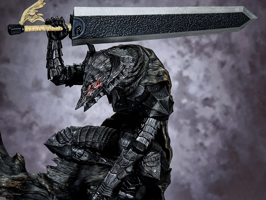 Berserk Guts Pop Up Parade Berserker Armor L Max Berserk Anime Figures PVC Action Figure Toy Game Collectible Model Doll