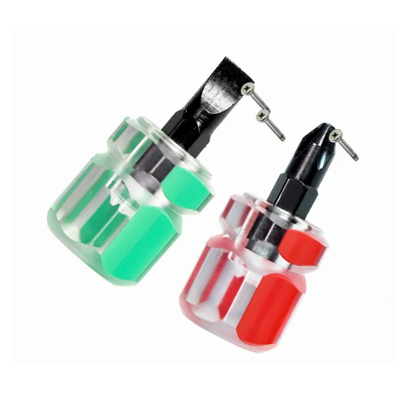 Screwdriver Set Mini Screwdriver Phillips Screwdriver Mini Short Small Split Fender Tools Kit Slotted Flat Cross-head