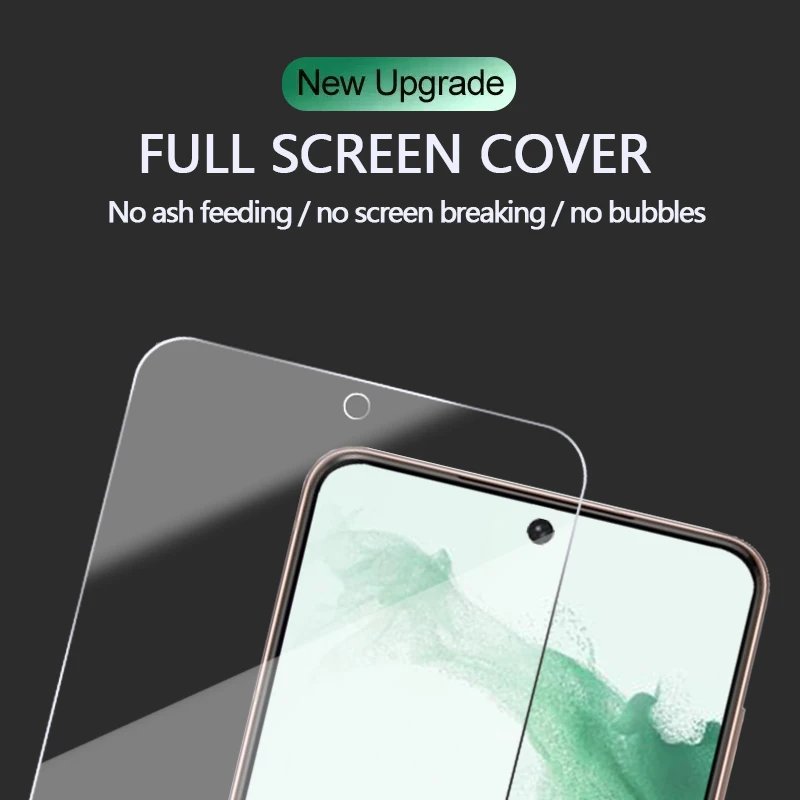 Premium Tempered Glass Screen Protector - 2 Pack for Enhanced Fingerprint Unlocking
