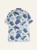 Comfy Sea Turtle Hawaiian Shirt Men Oversized Shirts Full Printed Short Sleeve Aloha Top for Summer Beach Days 3