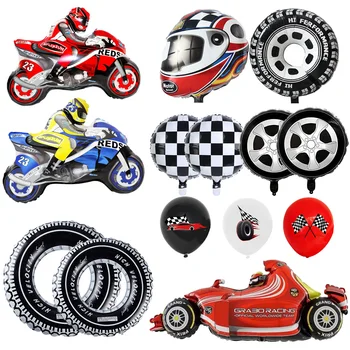 Racing Car Party Balloons 1