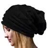 Knitted Baggy Beanie Oversized Winter Hat Ski Slouchy Cap Skullies Beanies Women Men Winter Wool Warm Cap Beanies Unisex 2