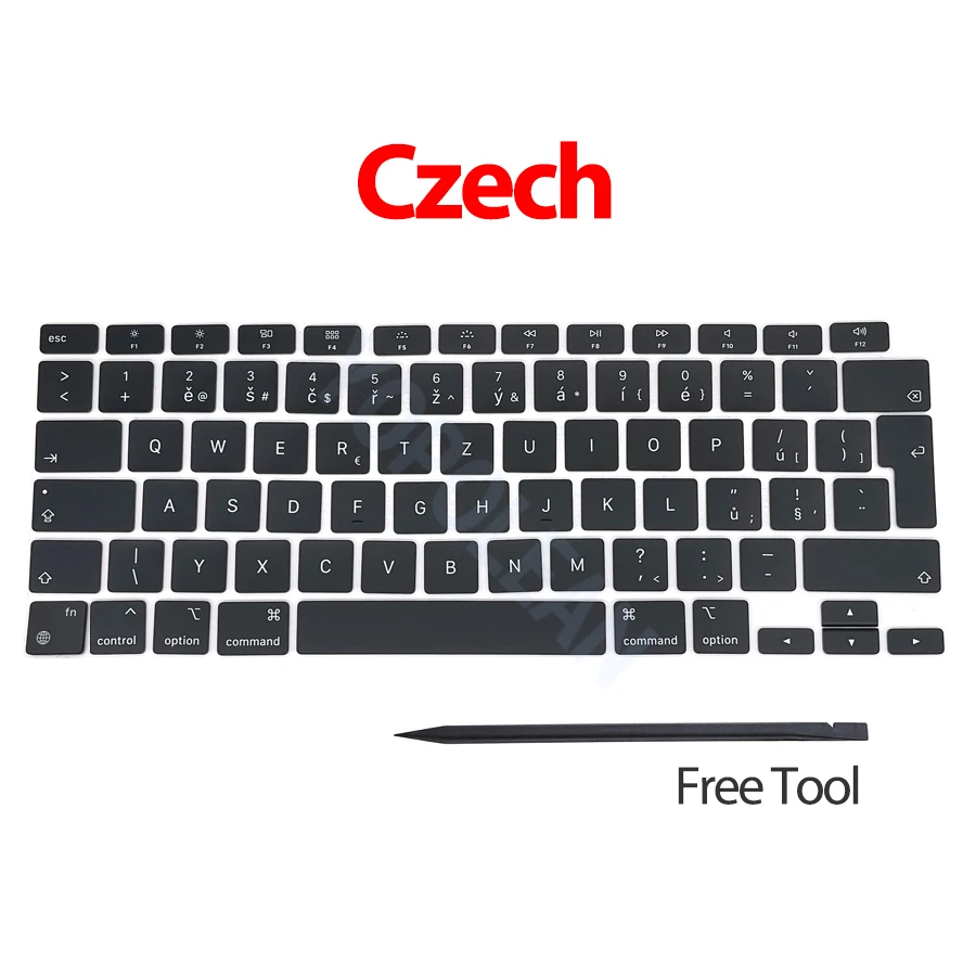 ο Ʈ A2337 AZERTY Ű Ű ĸ ̱  þƾ ξ Macbook Air Retina 13 &M1 A2337 Ű ĸ Ű 2020 