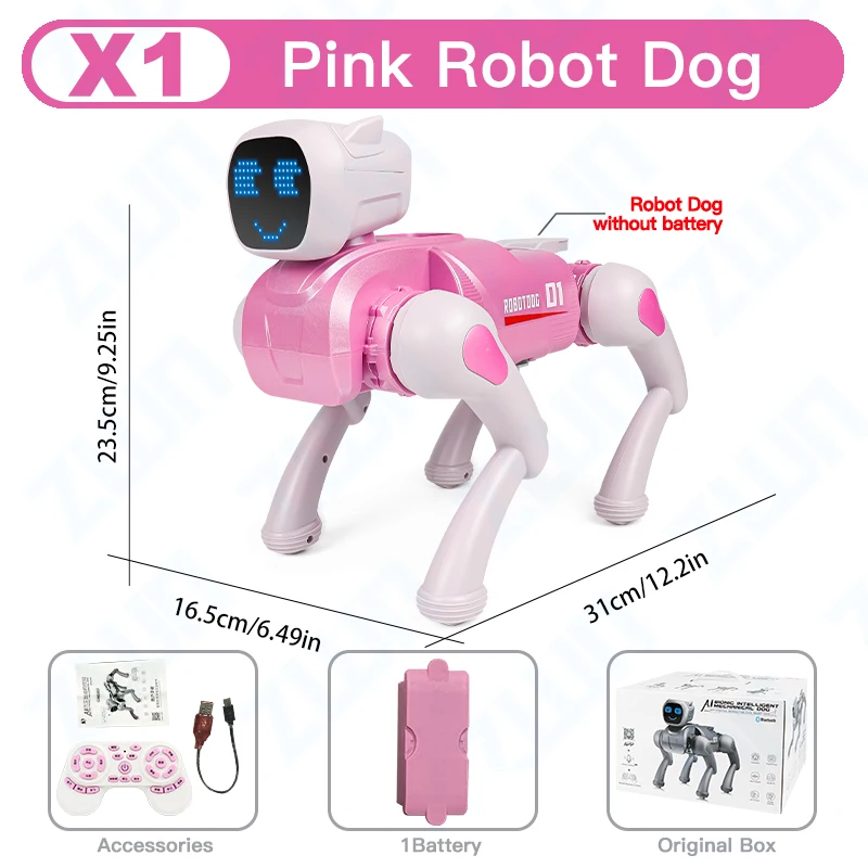 Cane Robot X1 Rosa
