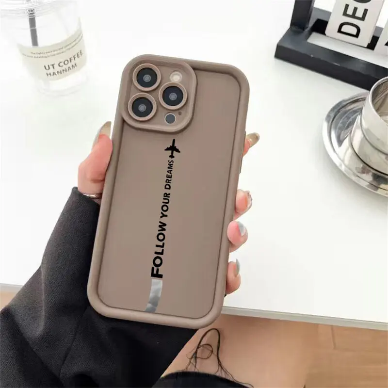 Travel-Inspired Airplane Route Phone Case