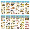 5 Sheets Kids Stickers Puffy Stickers for Children Birthday Christmas New Year Gift for Girl Boy Scrapbooking Cartoon Stickers 4