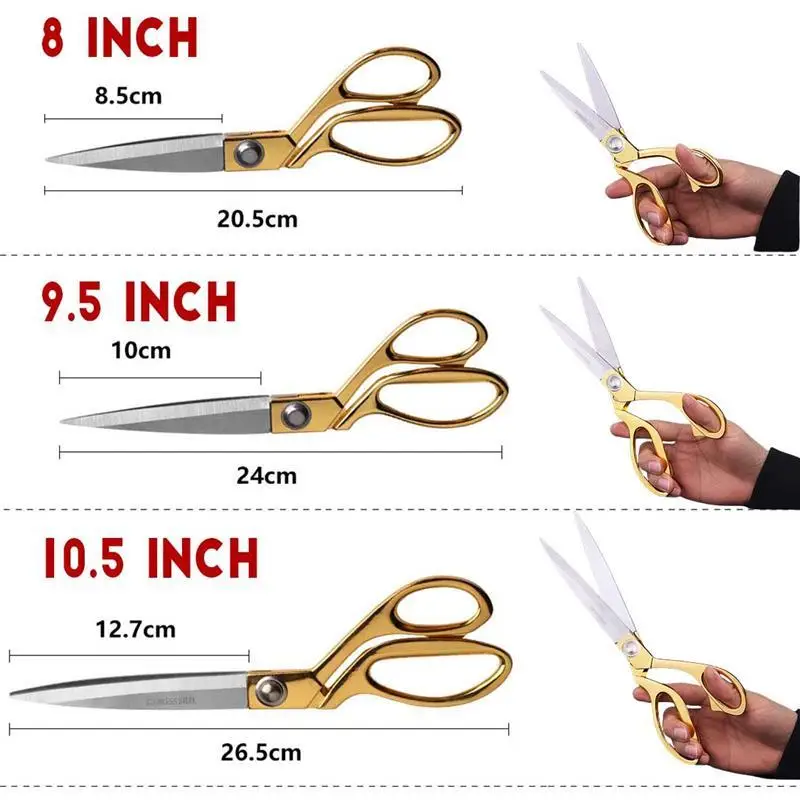 Professional Tailor Scissors 4 Professional Tailor Scissors 4