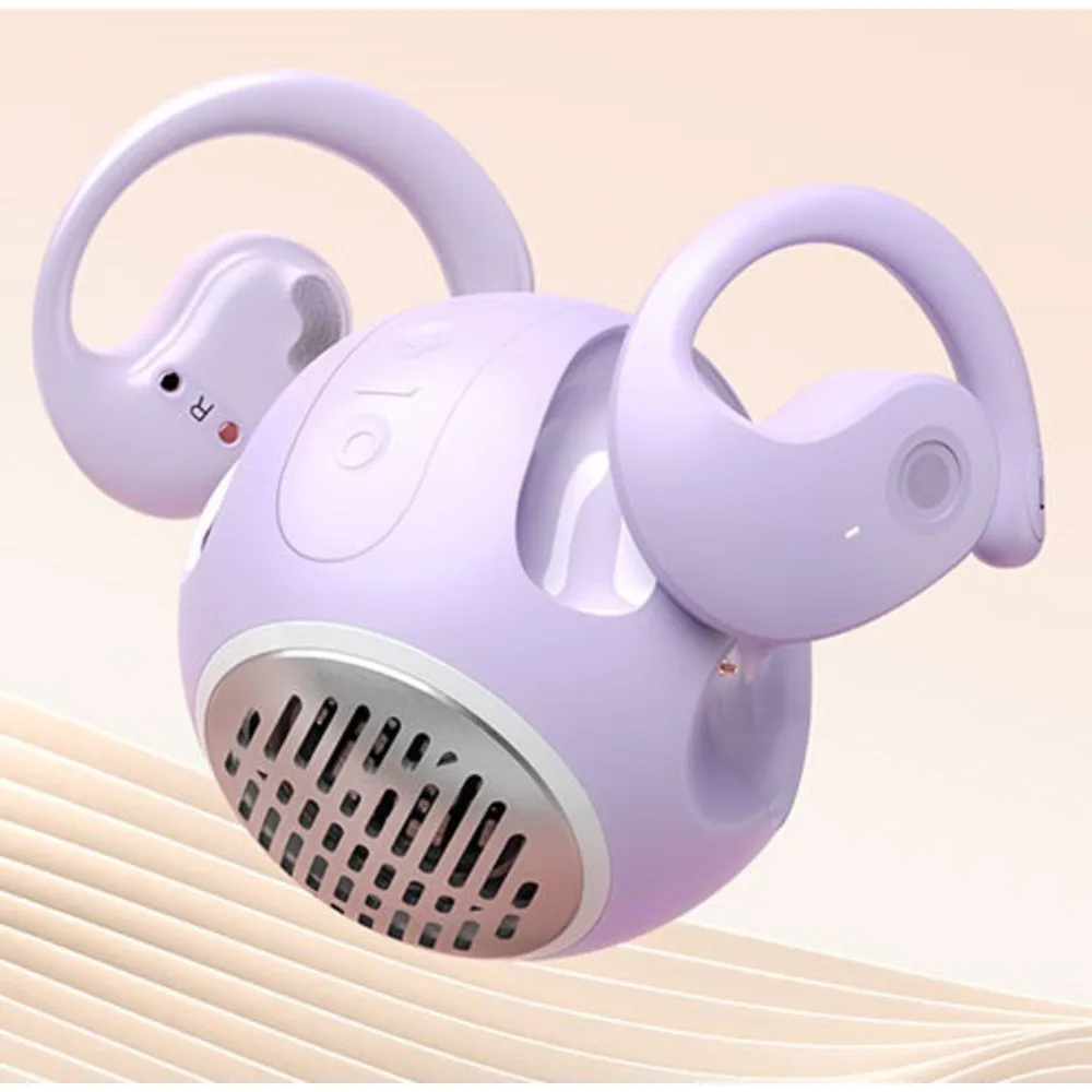 Novo alto-falante pequeno portátil 2 em 1 ultra longo alcance OWS aberto fones de ouvido Bluetooth qualidade de som HIFI_voghion.com