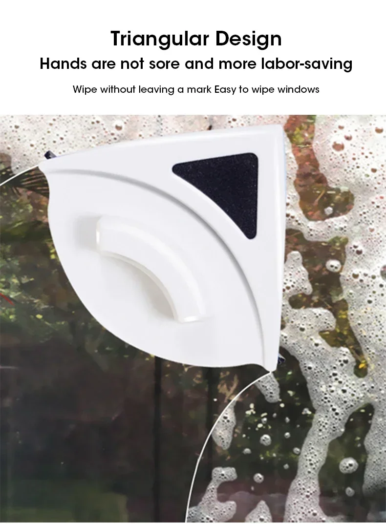 Description Picture 4 of itemMagnetic Glass Cleaning Brush Double-sided Cleaning Brush Household High-rise Glass Cleaning Double-sided Glass Cleaning Tool
