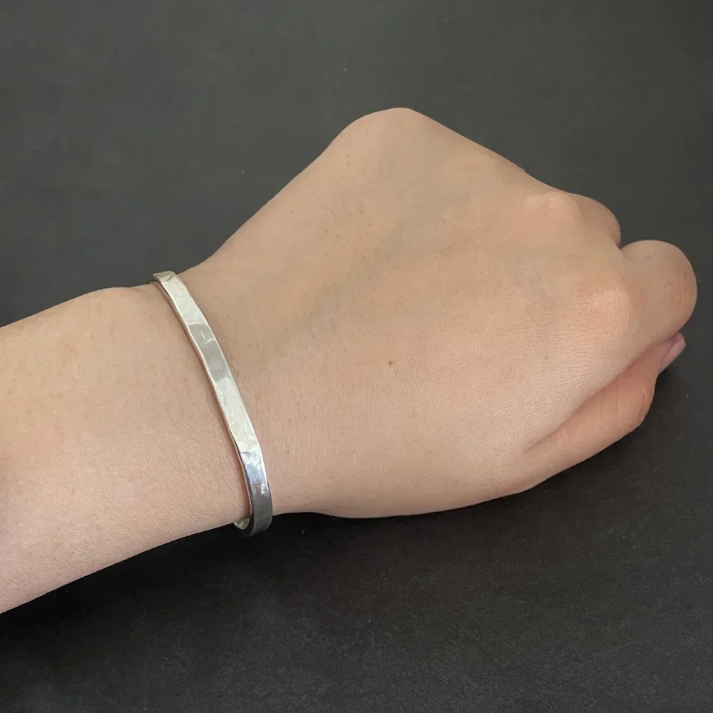 k14様用RRL - Hammered Sterling Silver Cuff RRL - Hammered Sterling Silver Cuff - Men - Silver RRL