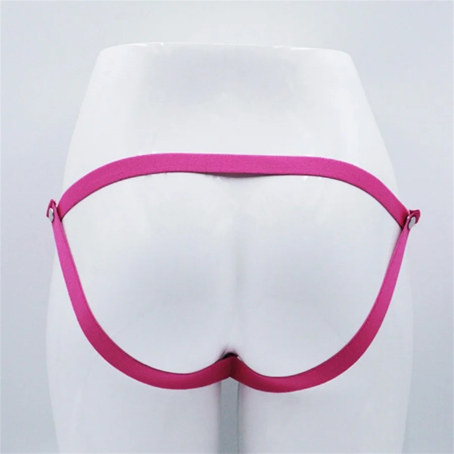 Sex Toys Male Penis Ring Chastity Cage anti-off Device Elastic Band Auxiliary Belt Adjustable Underwear Rope Scrotum Ring