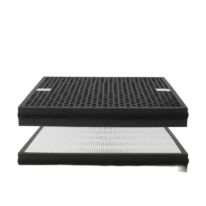 

15XCustom filter Air Purifier HEPA + Activated Carbon Composite Multifunctional Filter 300*285*25mm منقي هواء منزلي air purifier
