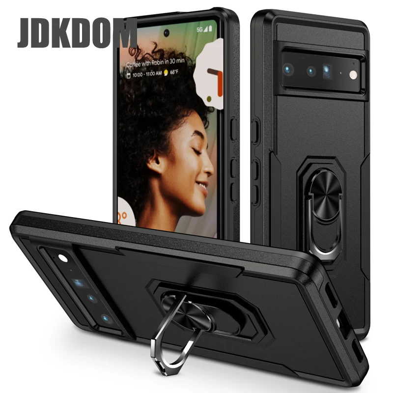 Military Grade Shockproof Armor Bracket Phone Case by JDKDOM
