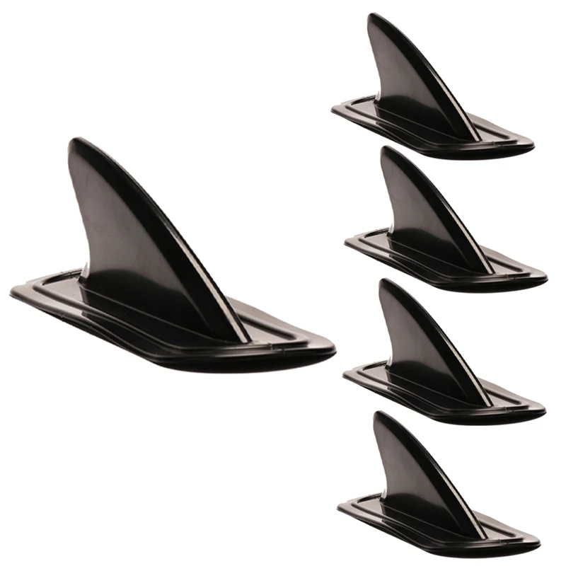 

PVC Surfboard Side Fins Surf Fin For Inflatable Paddle Board Surf Water Wave Fin SUP Replacement Parts Accessories Black