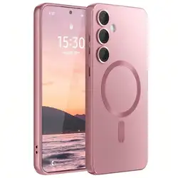 Luxury Magnetic Soft TPU Matte Phone Case - Premium Protection & Elegance - Galaxy S23+ (Pink)