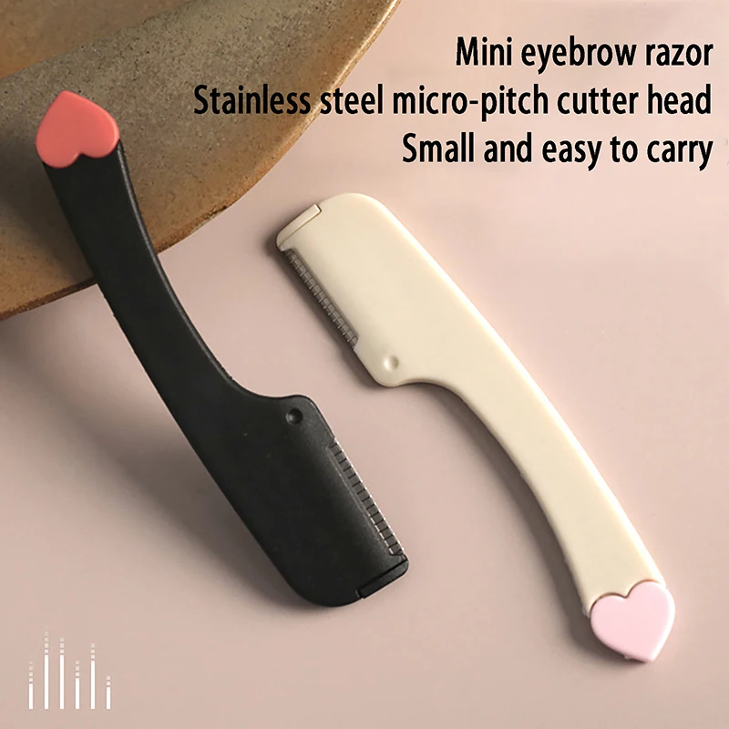 

Eyebrow Shaver With Straight Handle Large Eyebrow Shaver Safety Eyebrow Trimmer Razor Makeup Tools Facial Kit For Womens