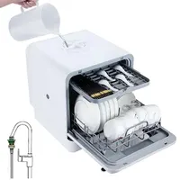 Household Desktop Mini Drawer Dishwasher Portable Kitchen Intelligent Dish Washer Factory Dishwasher Machine OEM 1