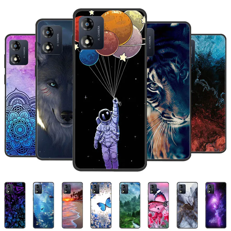 Per Motorola Moto E13 Custodia Verniciata Custodia Morbida In Silicone Per Motorola Moto E13 E 13 Motoe13 Cover Posteriore Cover Paraurti
