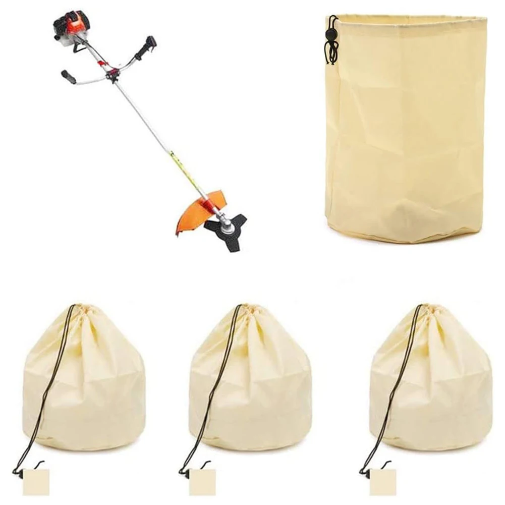 

3pcs Lawn Trimmer Engine Dustproof Cover Universal 44x35cm Oxford Cloth Dustproof Cover For Garden Grass Trimmer Edger Parts
