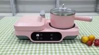 MUDIT Multi-functional Household Sandwich Light-oil Food Machine Small 4-in-1 Waffle Toaster Breakfast Machine 2