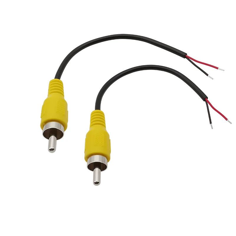 Cavo per altoparlante Connettore adattatore spina femmina RCA a cavo nudo Cavo audio open end per altoparlanti ricevore audio video amplificatore  44