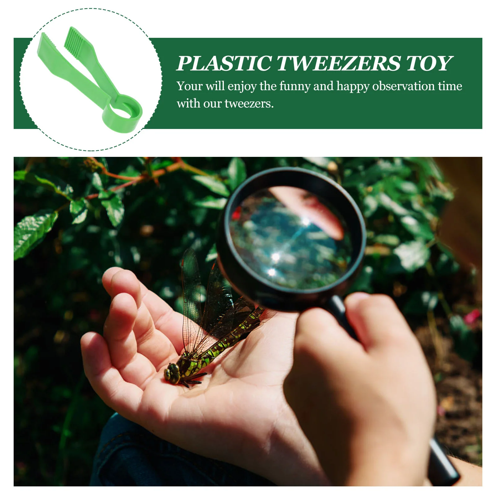 10 Pcs Children's Tweezers Toy Kids Christmas Presents Toys Preschool Sensory Plastic for 4