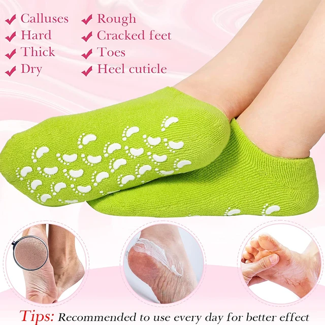 Best Moisturizing Gel Socks for Dry, Cracked Feet and Heels