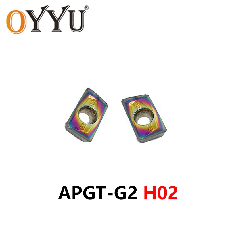 

Oyu APGT1604 APGT160404 APGT1135 G2 CNC инструменты Токарный станок резак APGT1604-G2 APGT160404-G2 APGT1135-G2 APGT113504-G2 H02 вставки APGT